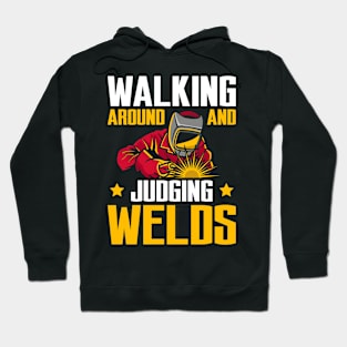 Welder Operator Welding Coded Welder Hoodie